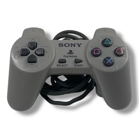 Sony Other - Sony PlayStation PS1 Official OEM Gray Controllers SCPH-1080 Tested Working
